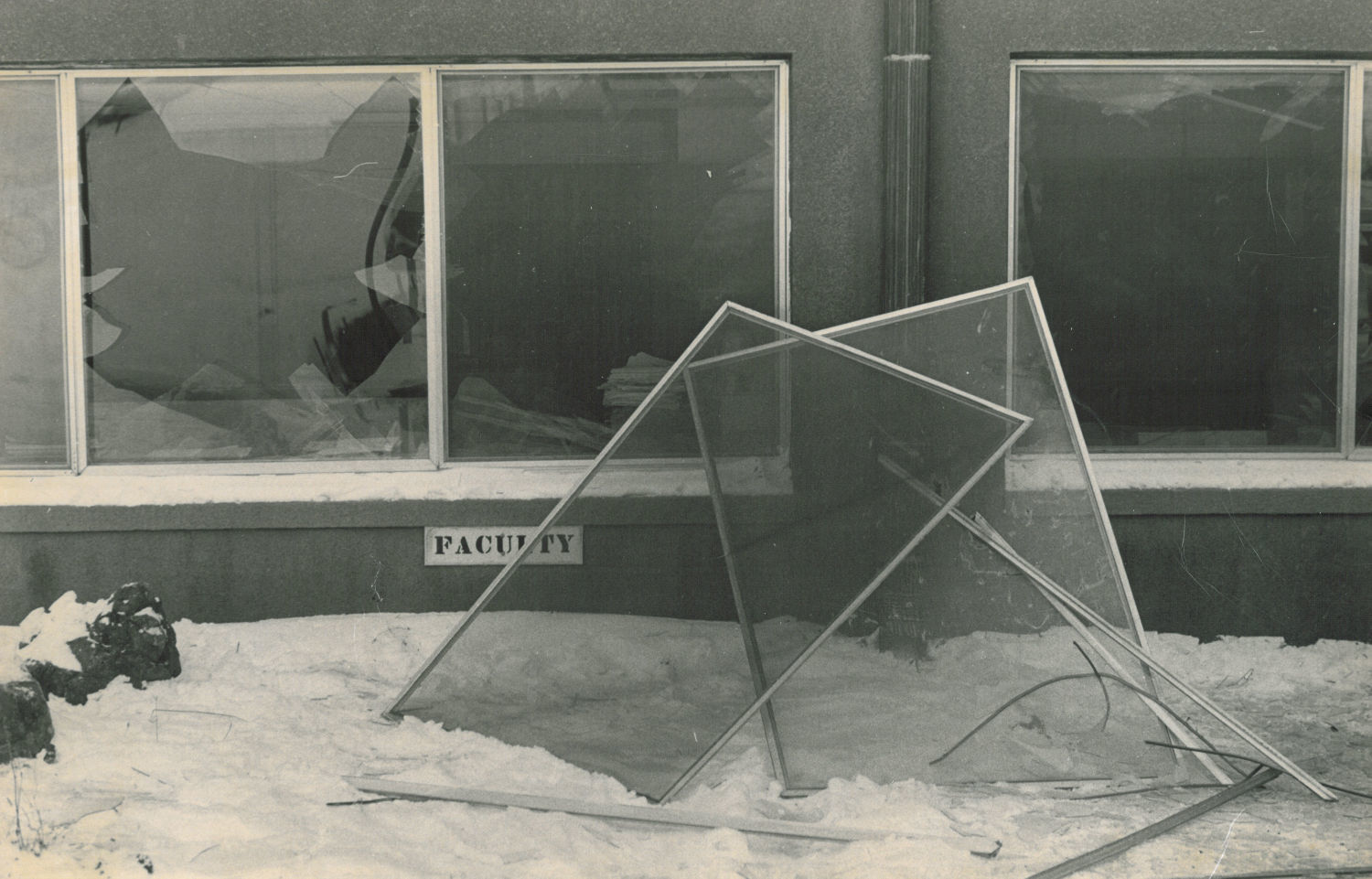Shattered windows